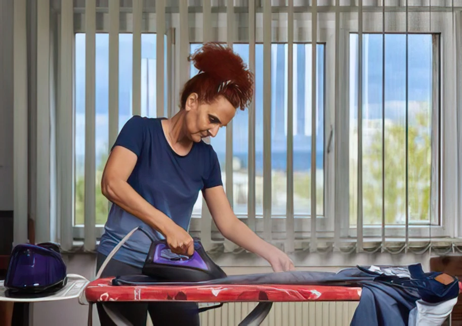 Come stirare una camicia con collo alla coreana senza deformarlo?