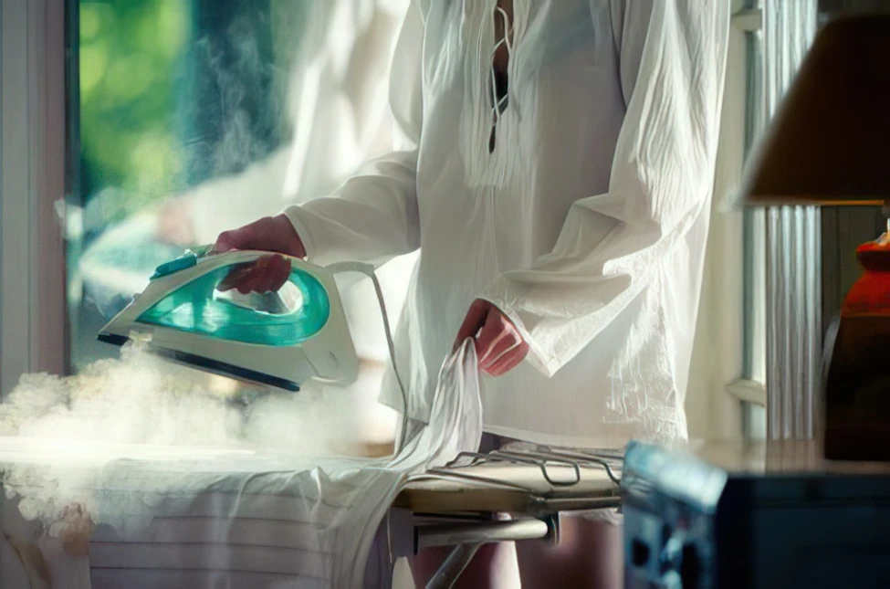 Quali sono i consigli per stirare le camicette a maniche corte?